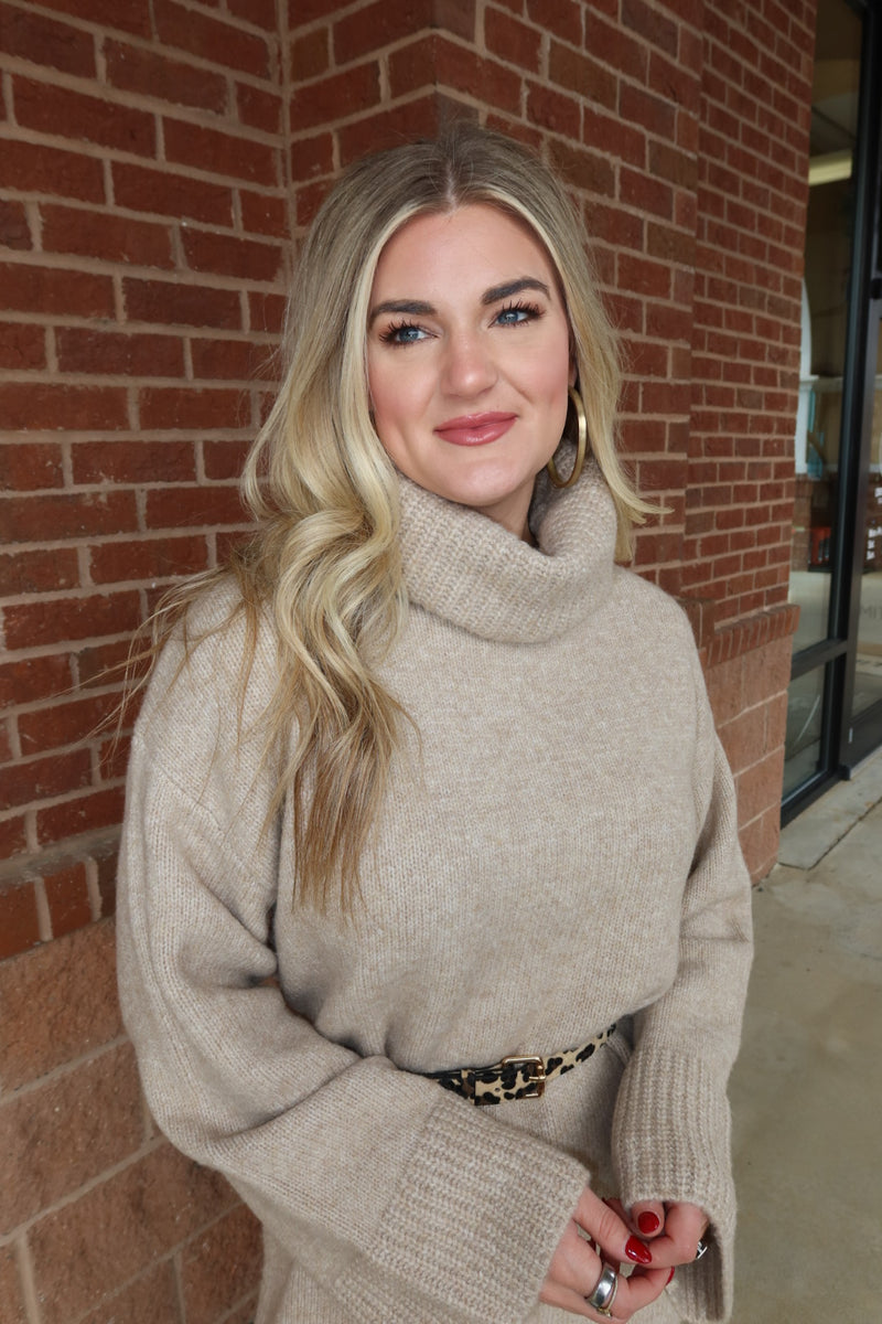 Sand Sweater Dress
