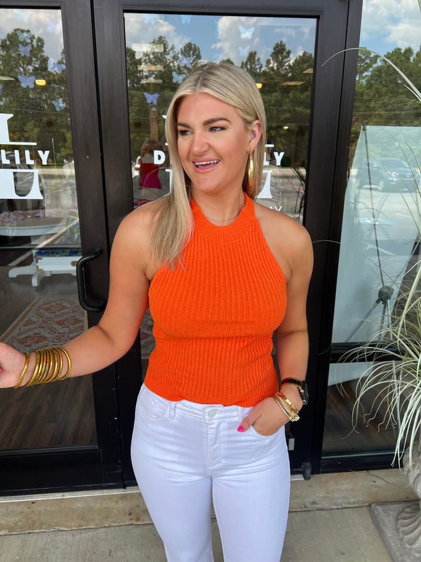 Orange You Glad Halter Top