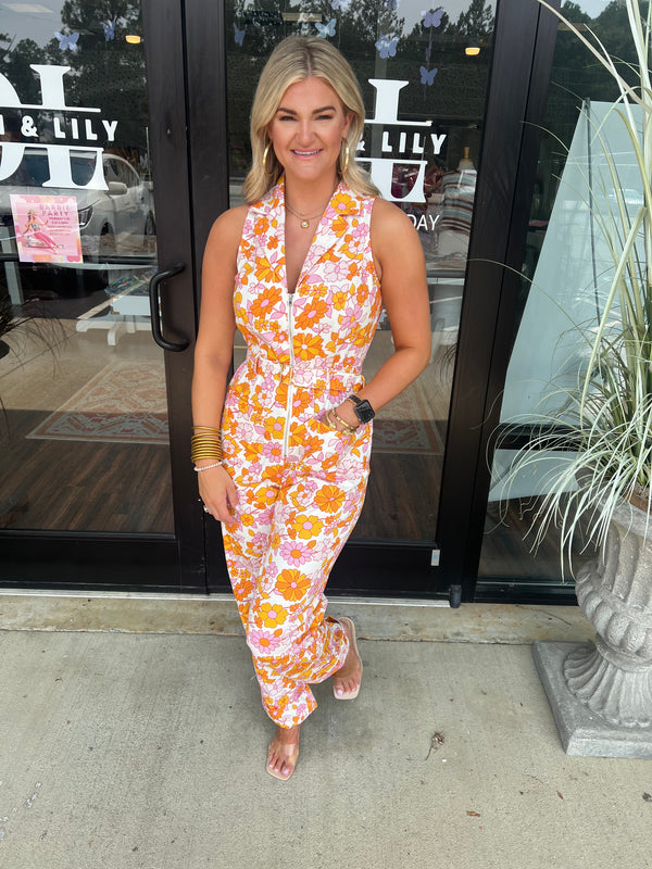 Groovy FlowerJumpsuit