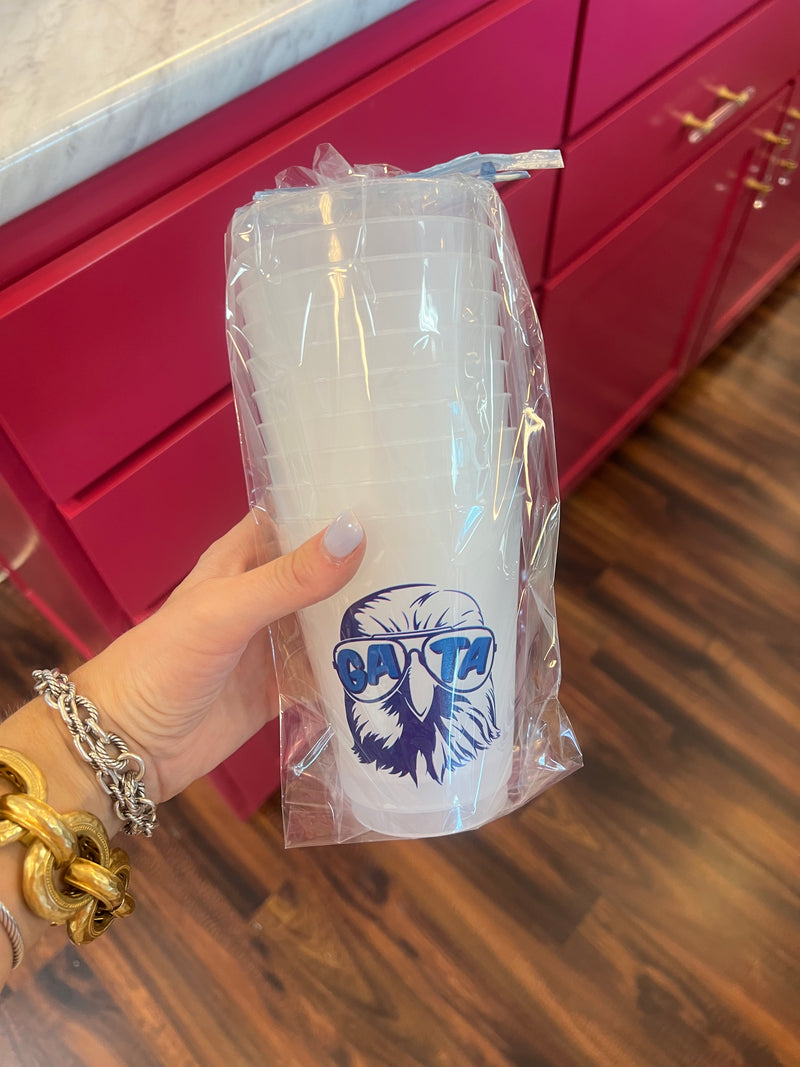 Eagle Frosted Cup Set