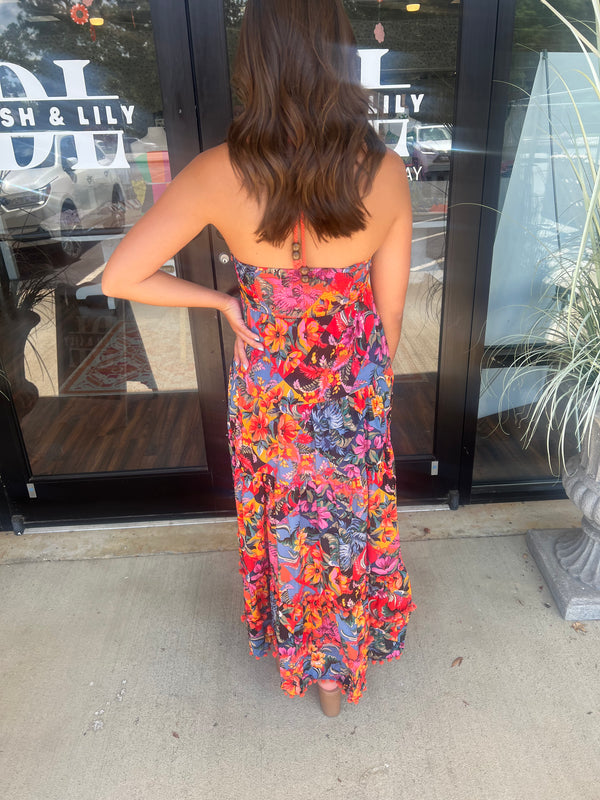 Rope Halter Dress
