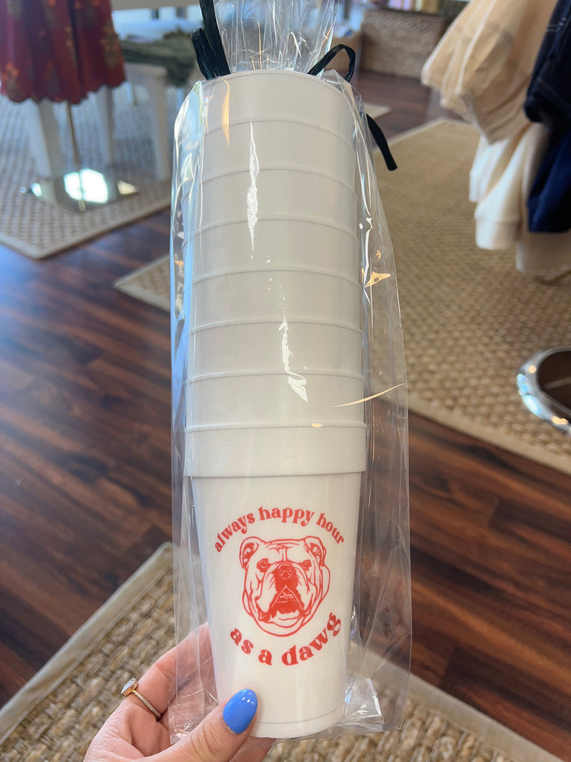 UGA Party Cup Set