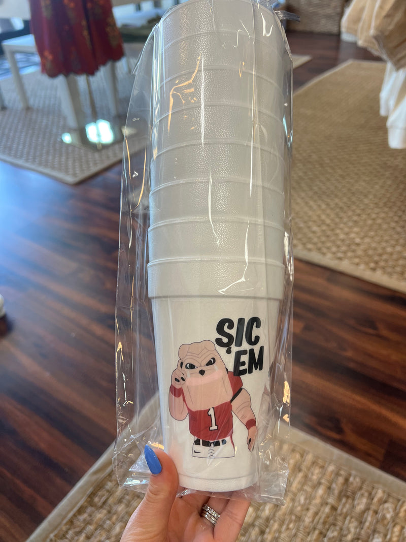 UGA Party Cup Set