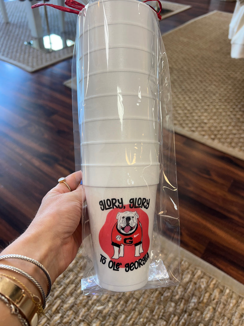 UGA Party Cup Set