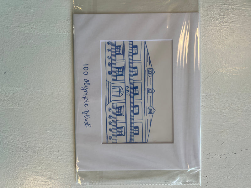 Greek House Print