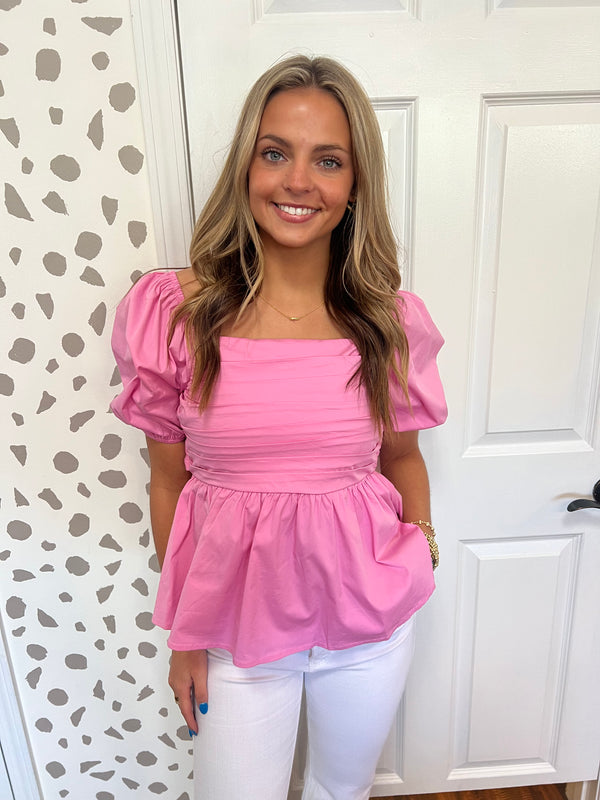 Pink Petal Top
