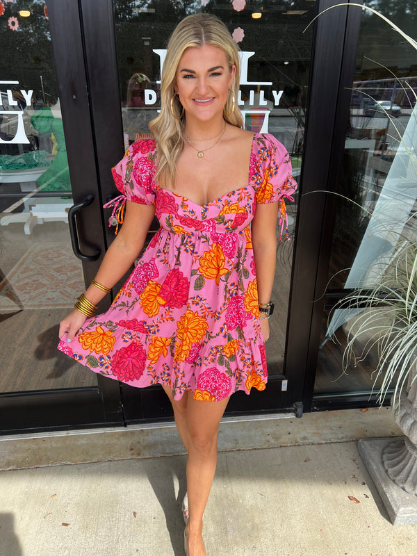 Falling for Floral Dress