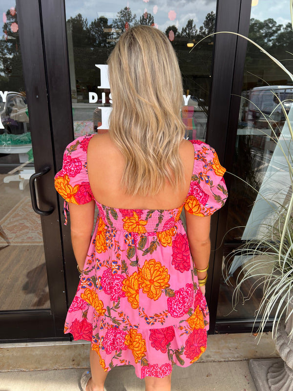 Falling for Floral Dress