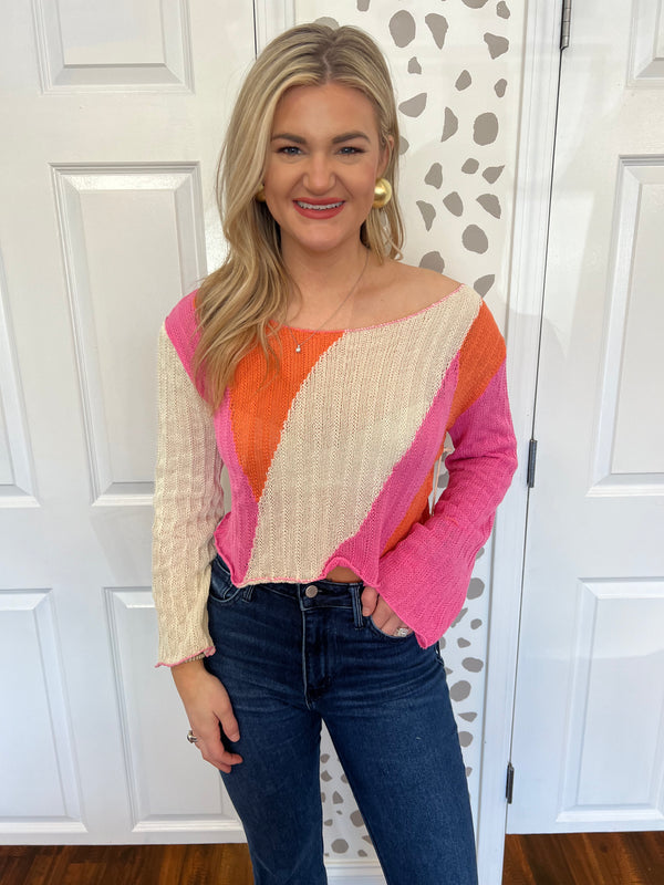 Sunrise Color Sweater