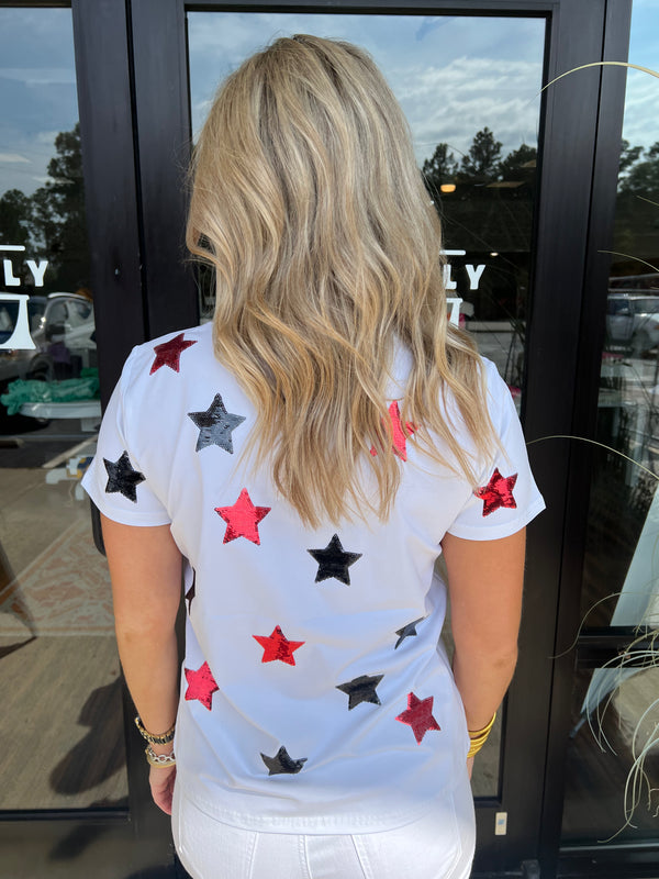 Star Struck Bulldog Tee