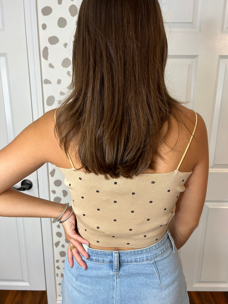 Polka Dot Tube Top