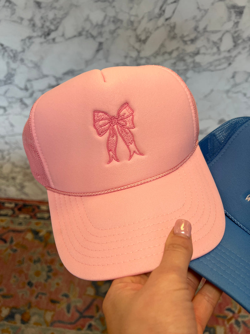 Stitch Bow Trucker Hat