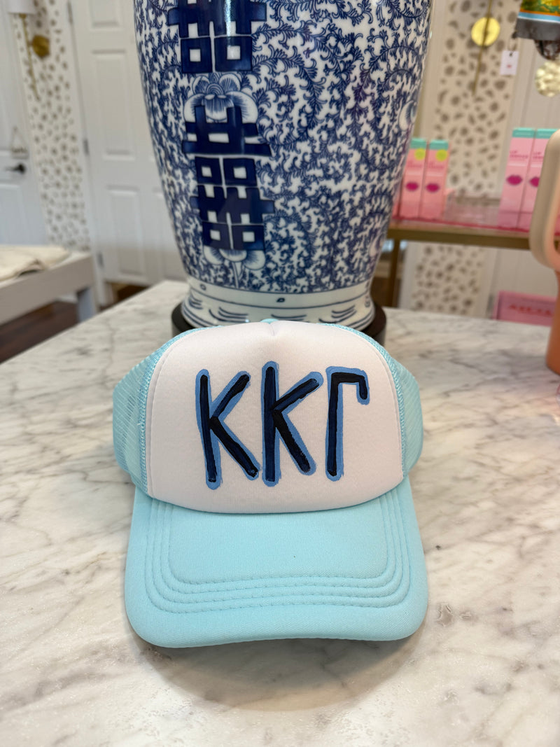 Painted Trucker Hat (Greek)