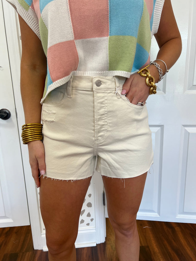 Sea Salt Mom Short