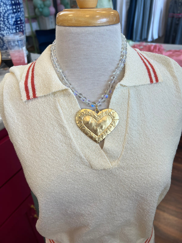 Solid Heart Necklace