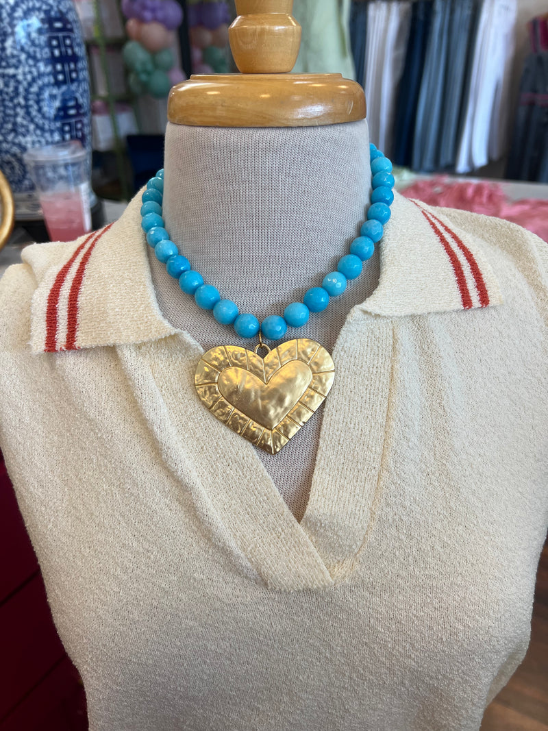 Solid Heart Necklace