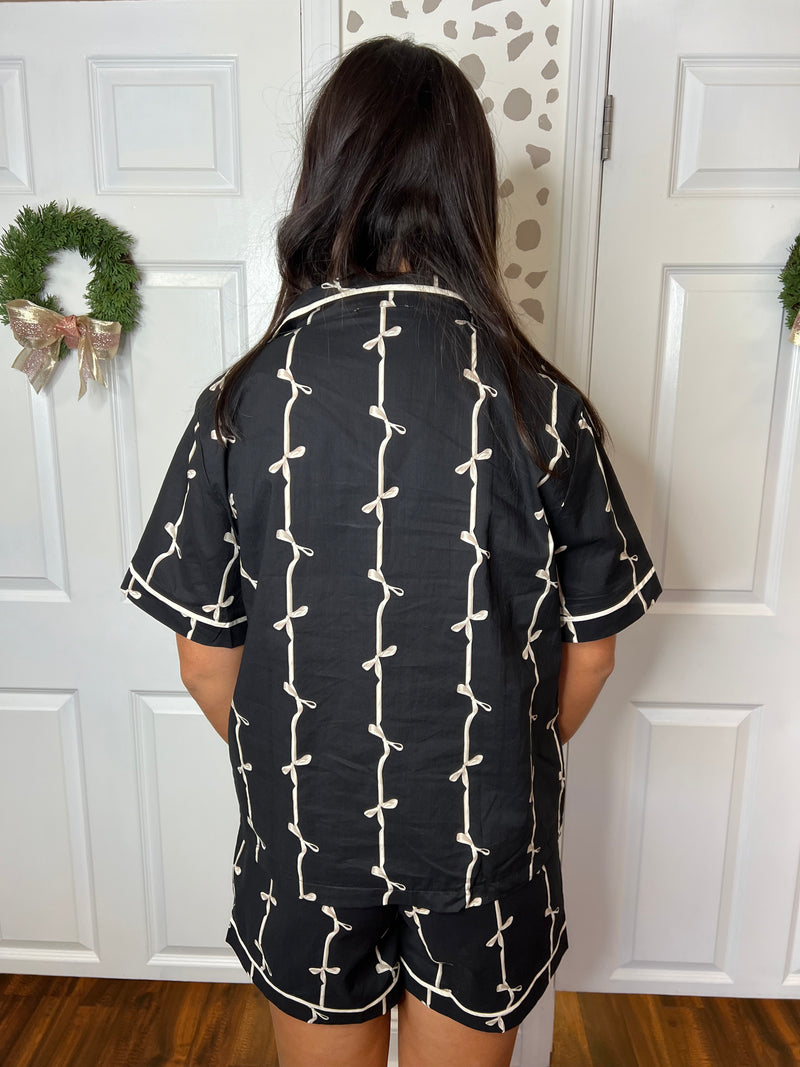 Bow PJ Set
