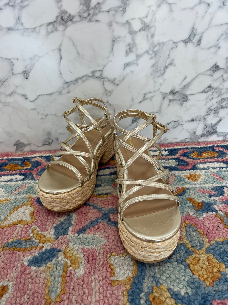 Niche Gold Strap Platforms