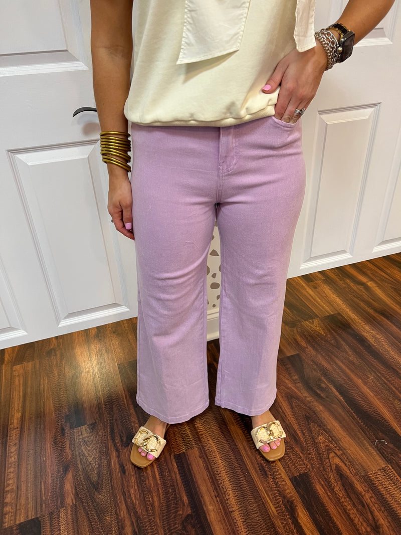 Lavender Wash Pants