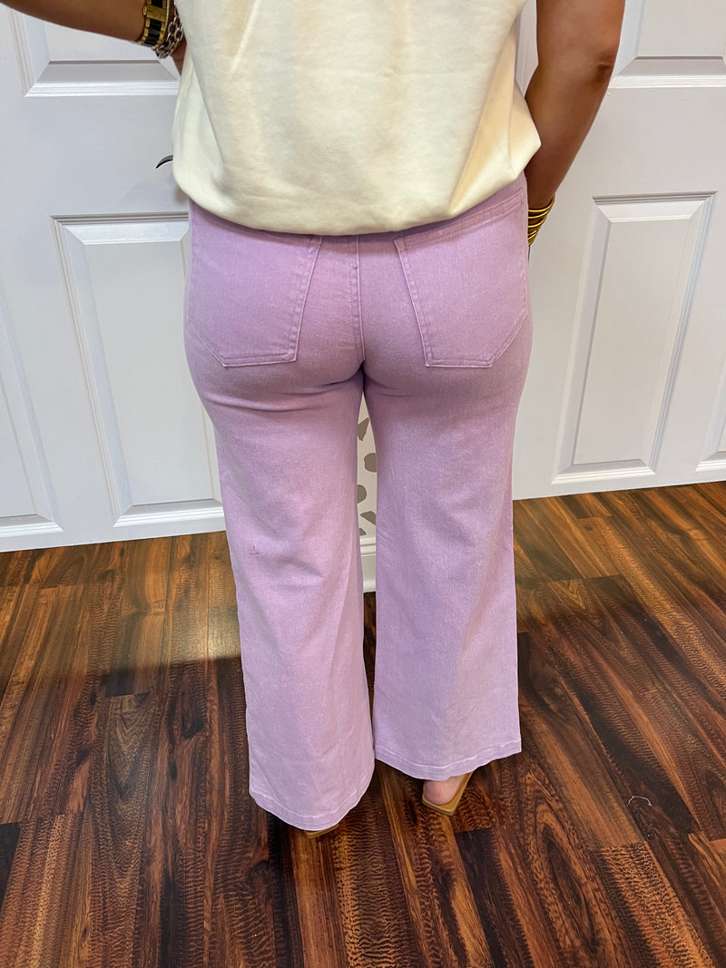 Lavender Wash Pants