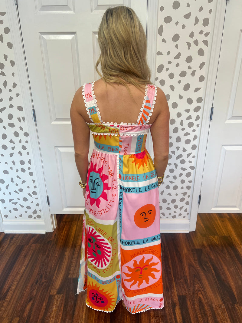 Sun Print Dress