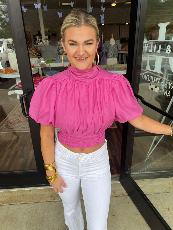 Orchid Bloom Top