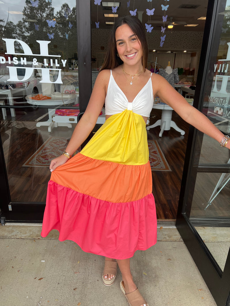 Sunset Dream Midi Dress