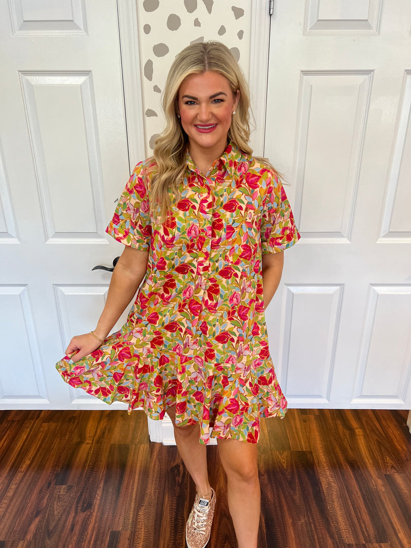 Dolly Floral Mini Dress