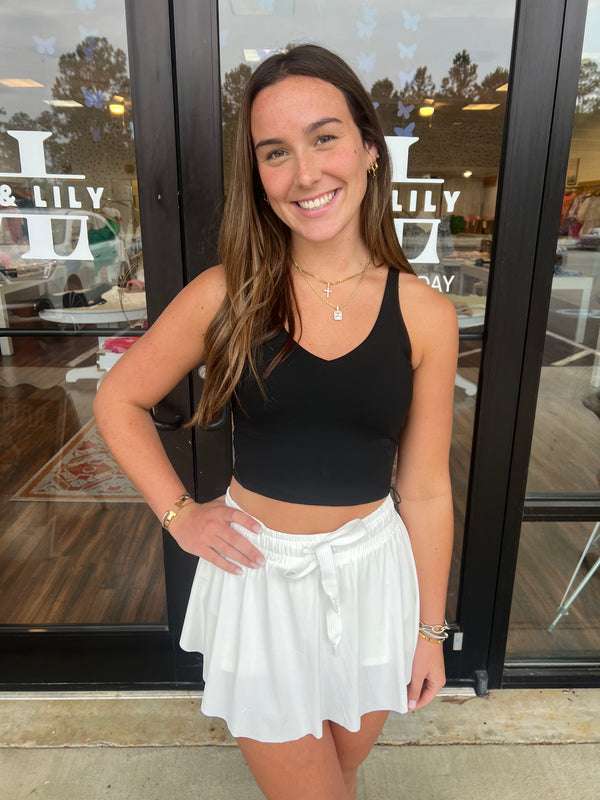 Stars Aline Black Tank