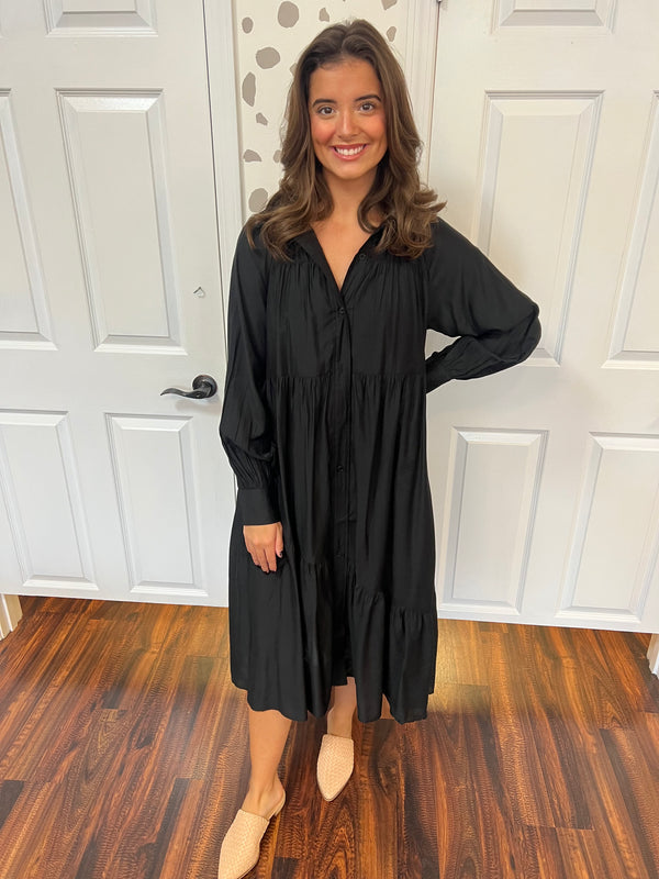 Simply Black Midi Dress