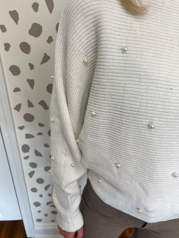Pearl Detail Sweater