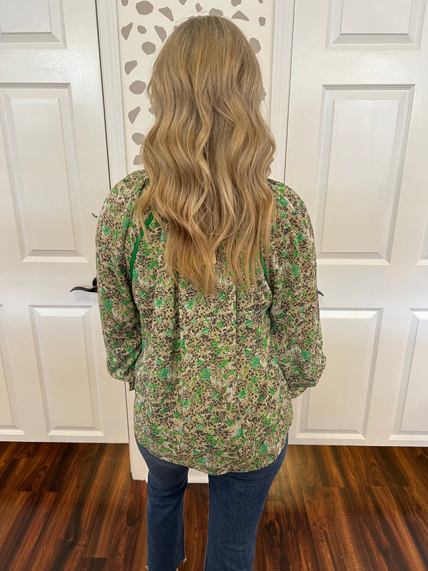 Green Trim Top