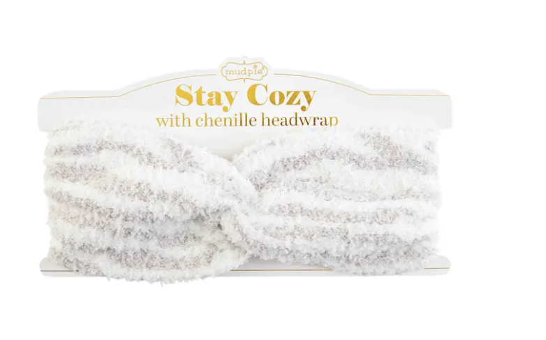 Zebra Chenille Headwrap
