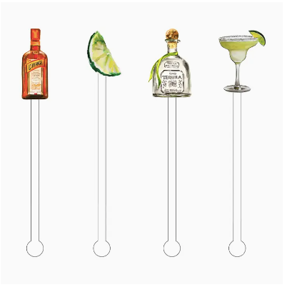 Make Me A Margarita Acrylic Stir Sticks Combo