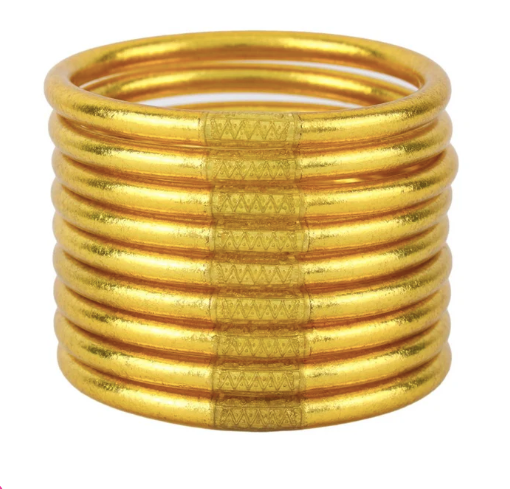 BuDhaGirl All Weather Bangles-GOLD