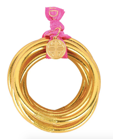 BuDhaGirl All Weather Bangles-GOLD