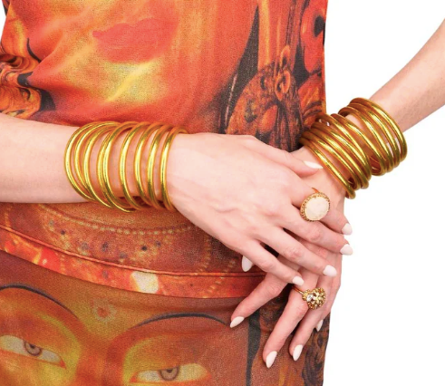 BuDhaGirl All Weather Bangles-GOLD