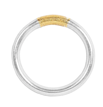 TZUBBIE ALL WEATHER BANGLE- SILVER SINGLE