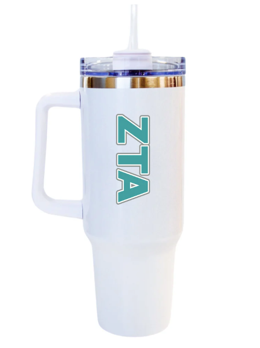 40oz Stella Tumbler: Greek