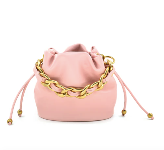 Mini Bucket Bag: Pink