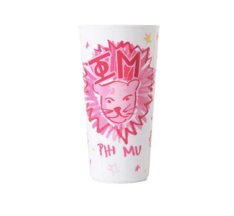 Greek Mascot Tumbler Cup