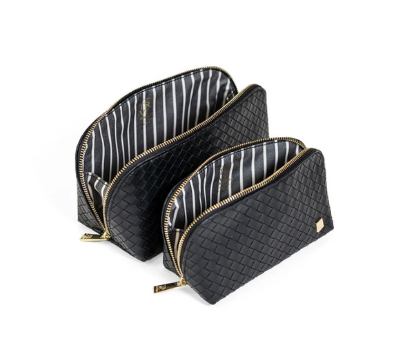 Luxe Duo Case: Woven Jet