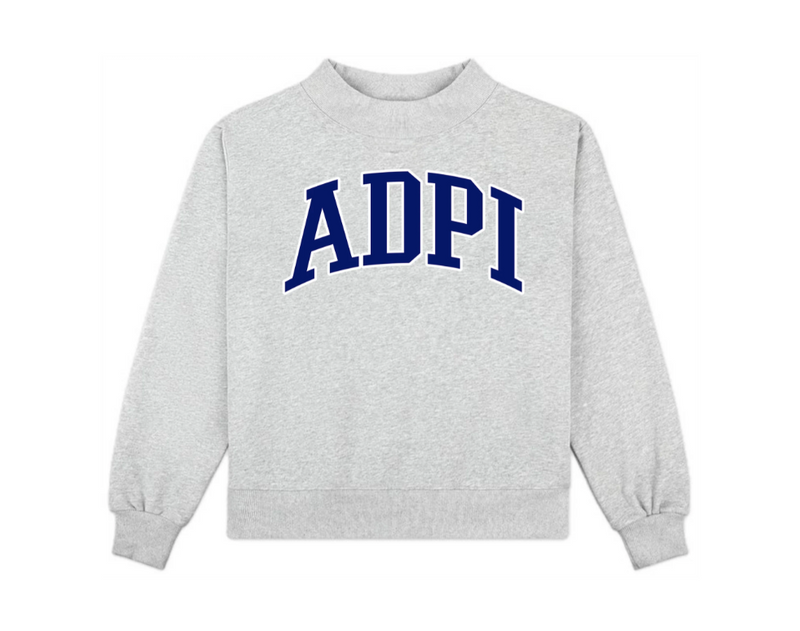 Campus Mock Neck Crew