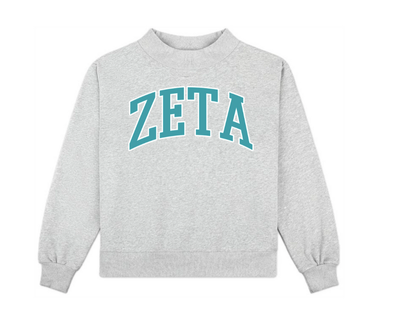 Campus Mock Neck Crew