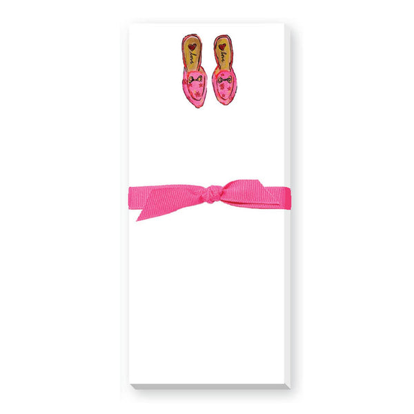 SBY PINK MULES SKINNIE NOTEPAD