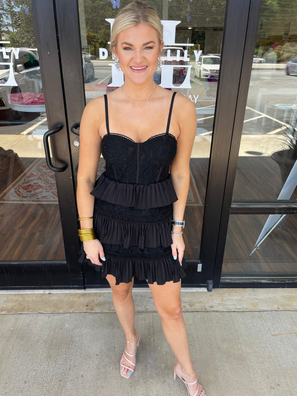 Lucy Lace Mini Dress