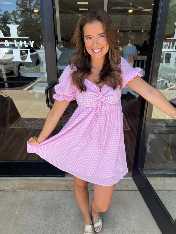 Pink Soiree Dress