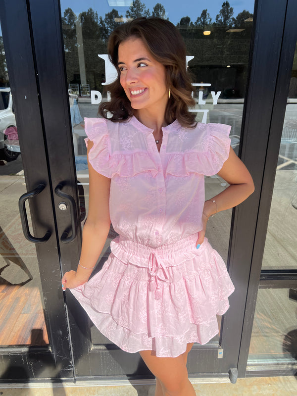 Spring Fling Romper Dress