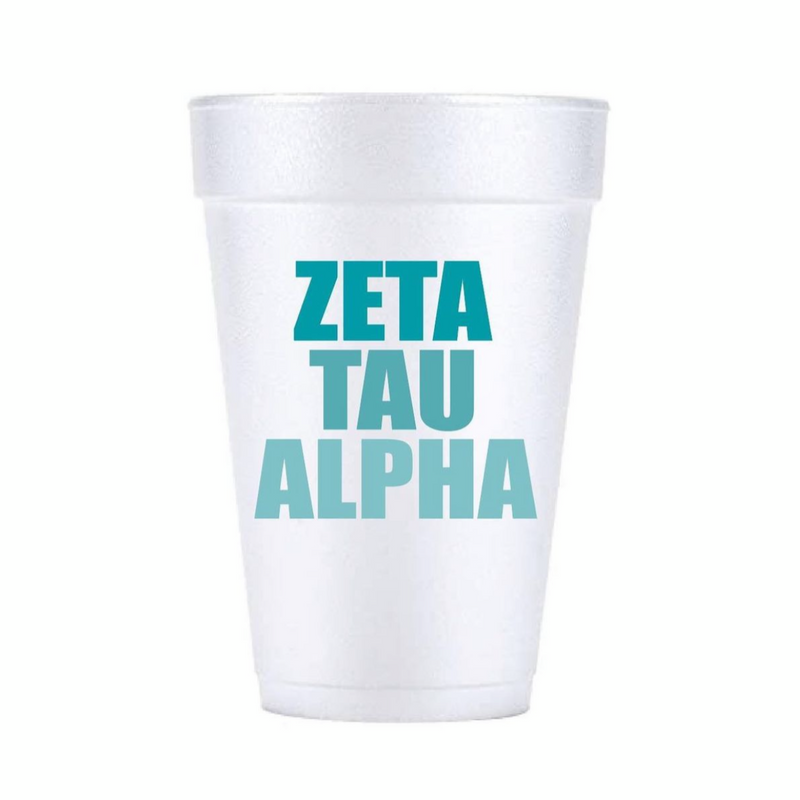 ZTA Cups- Set of 8