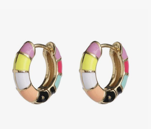Heidi Huggie Hoops Earrings